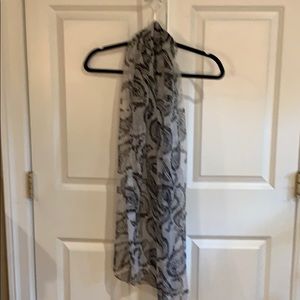 Long thin. Perfect for summer scarf